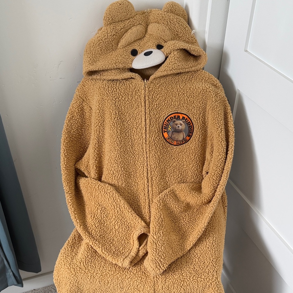 “Ted 2” Bear Hooded Onesie XL